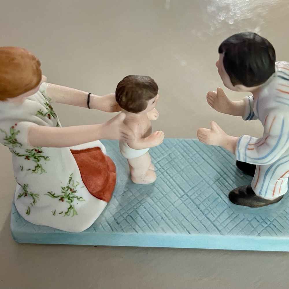 Norman Rockwell’s 1983 “Baby’s First Step” figurine
